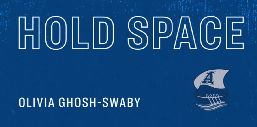 Hold Space:  Olivia Ghosh-Swaby