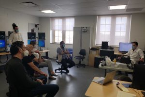John Howland Visits the TCNLab